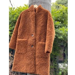 Zara teddy coat